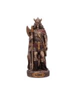 Thor God of Thunder and Lightning Mini Bronze Figurine