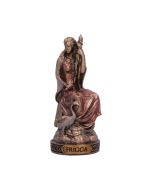 Thor God of Thunder and Lightning Mini Bronze Figurine