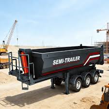 Huina 1509 1/18 RC Dumper Trailer – Remote-controlled Tipping Trailer for Truck