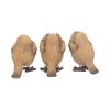 Three Wise Robin Figurines 8cm