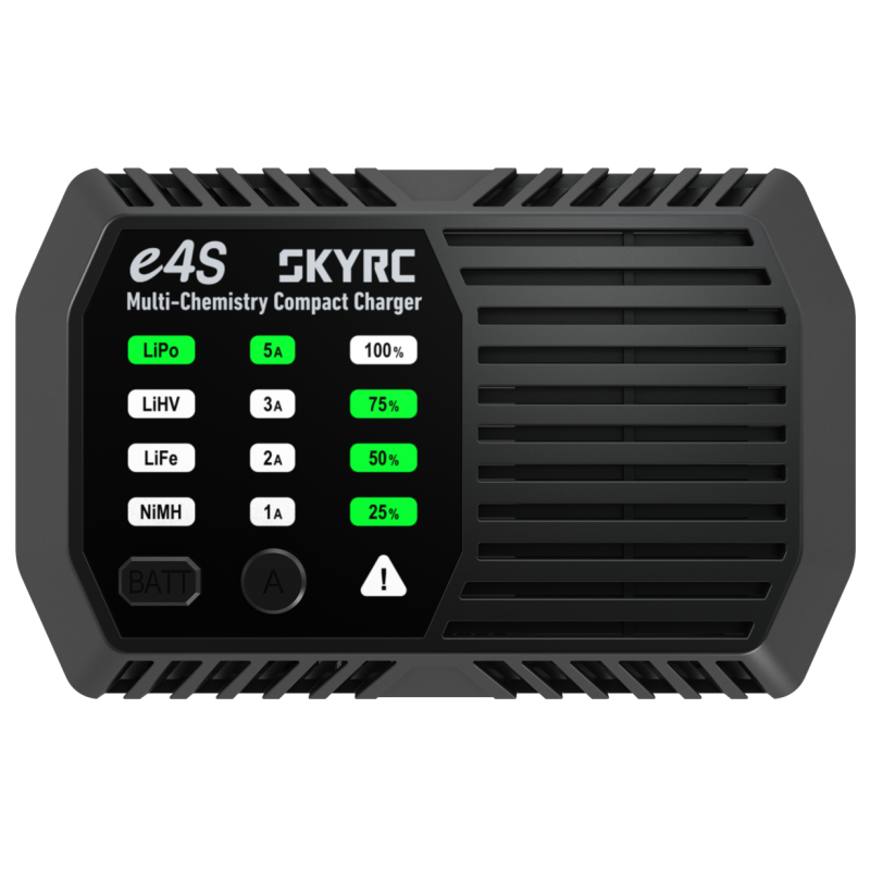 e4S Multi-Chemistry Compact AC Charger (60W)