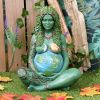 Large Ethereal Mother Earth Gaia Art Statue Painted Figurine