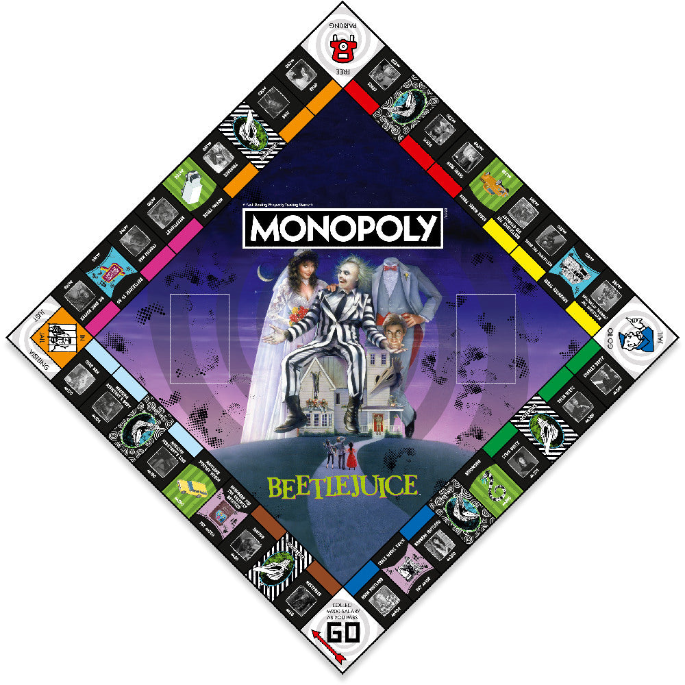 Winning Moves Beetlejuice - English Monopoly