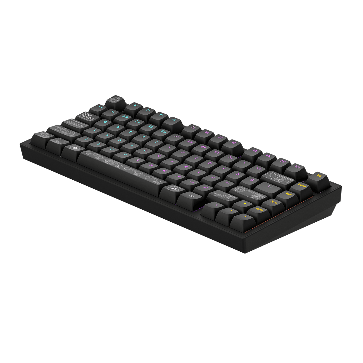 Dark Project ALU Terra Nova R2 Black - Wireless Gaming Keyboard (ANSI)