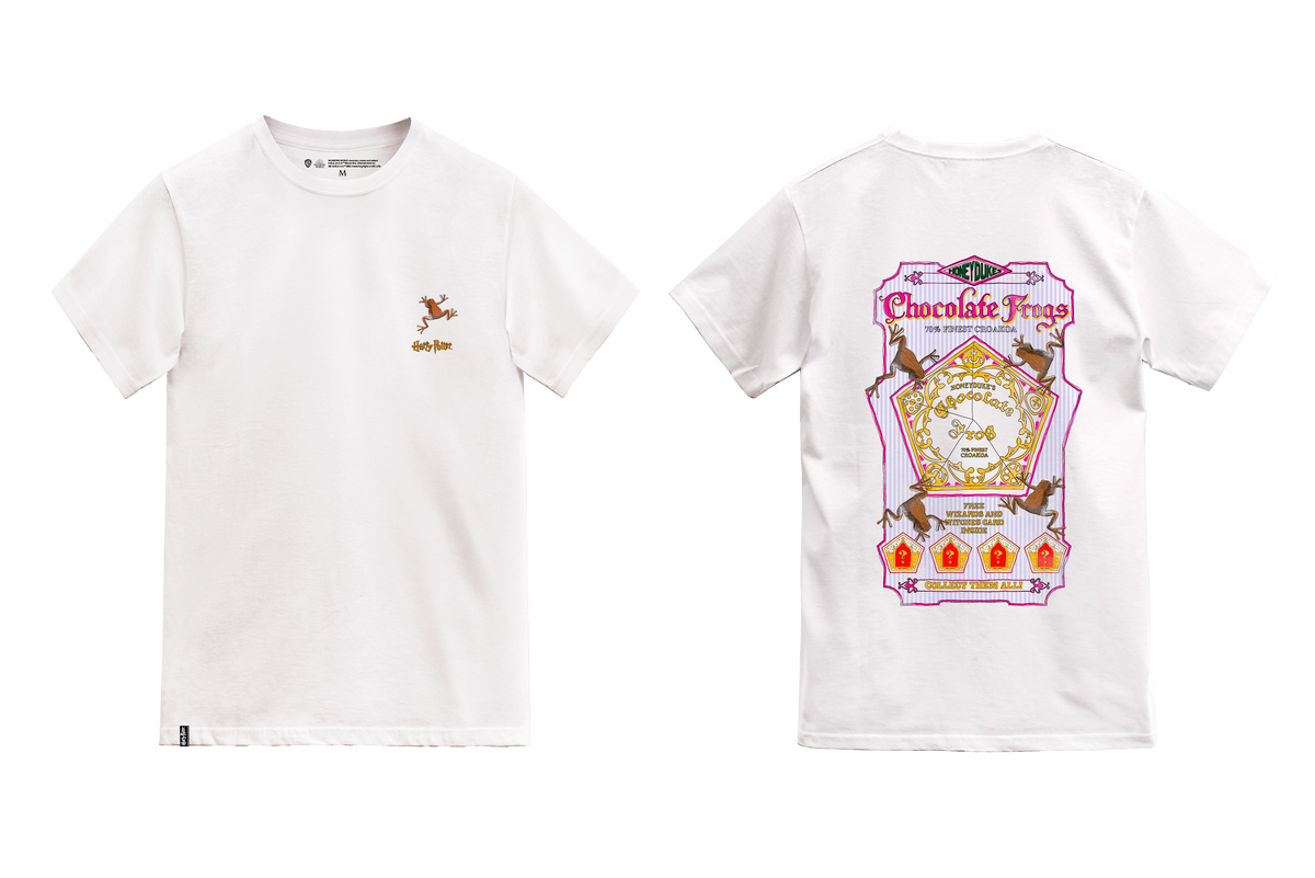 Harry Potter Chocolate Frogs t-shirt white, XL