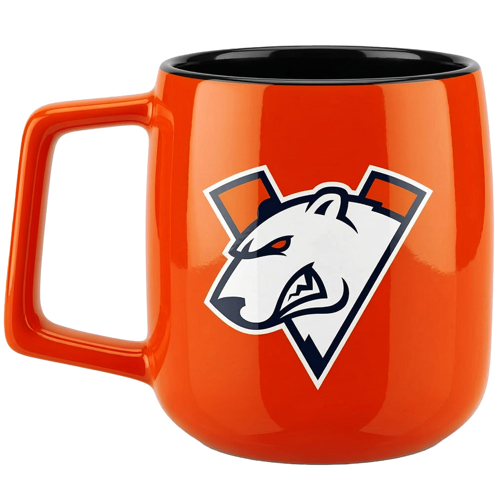 Virtus.pro Ceramic mug with logo, 430 ml, orange