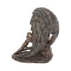 Bronzed Lucifer The Fallen Angel Religious Figurine. 16.5cm