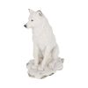 White Ghost Wolf Figurine Ornament