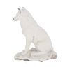 White Ghost Wolf Figurine Ornament