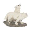 Before the Chase White Wolf Figure Set of 2 9.8cm