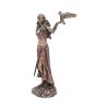 Morrigan and Crow Figurine Bronze Ornament