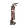 Morrigan and Crow Figurine Bronze Ornament