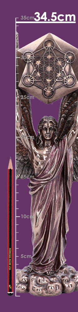 Ethereal Metatron Angel Bronze Figurine