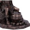 Bronze Dagda King of Tuatha De Danann Celtic Deity Figurine