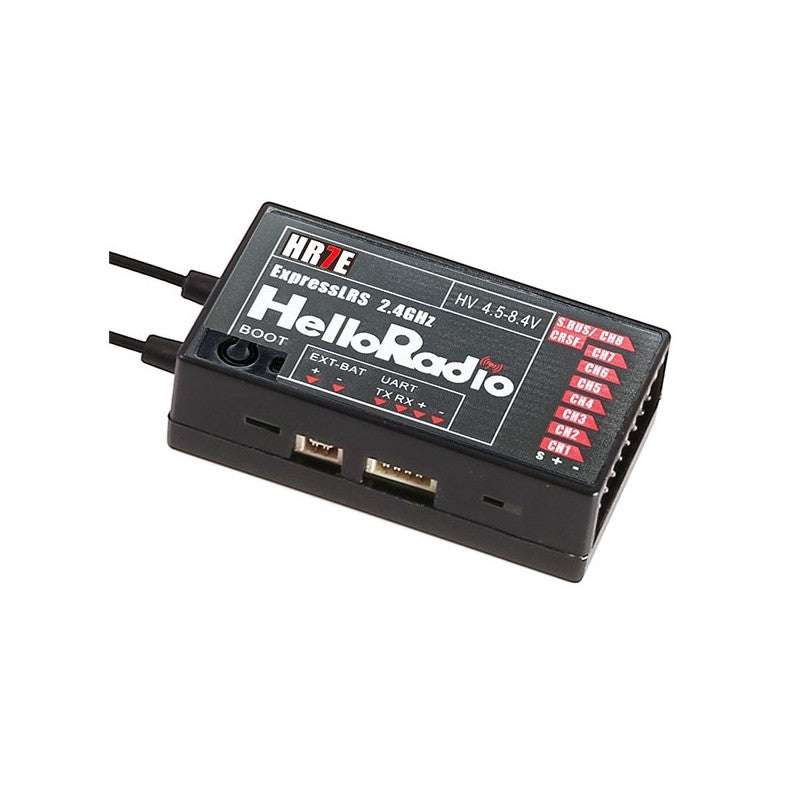 HR7E ELRS 2,4GHz 7Ch. Receiver - Black