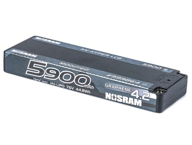 HV Hyper LCG Modified GRAPHENE-4.2 5900mAh - 7.6V LiPo - 130C/65C