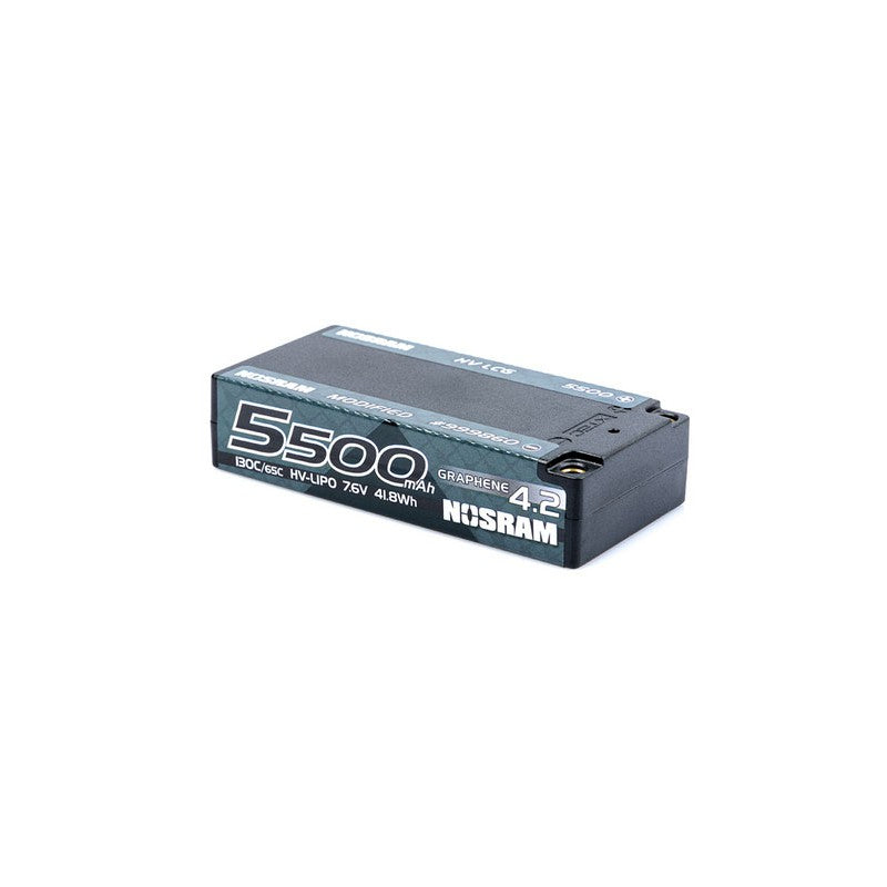 HV LCG Modified Shorty GRAPHENE-4.2 5500mAh Hardcase 7.6V 130C/65C