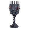 Twilight Bloom Gothic Raven Goblet 19.5cm