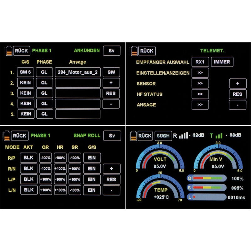 mz-24 PRO transmitter - HoTT 2.4GHz remote control