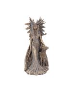 Brigid Irish Goddess Bronze Figurine