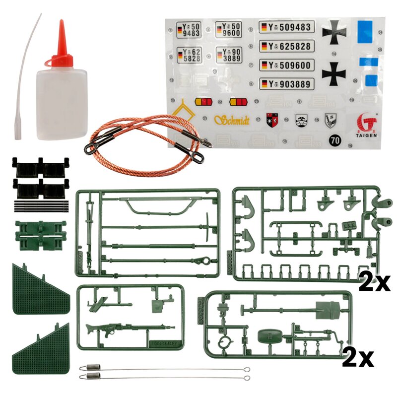 Leopard 2A6 accessory set complete