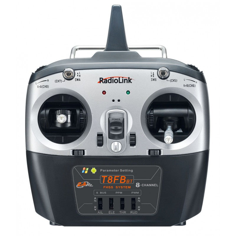 T8FB 8-Channels radio with Bluetooth (Mode 1) with R8EF Receiver