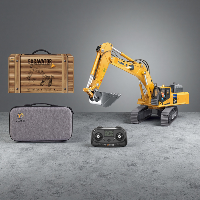 YiGong YG970 remote-controlled excavator 1:50 in metal