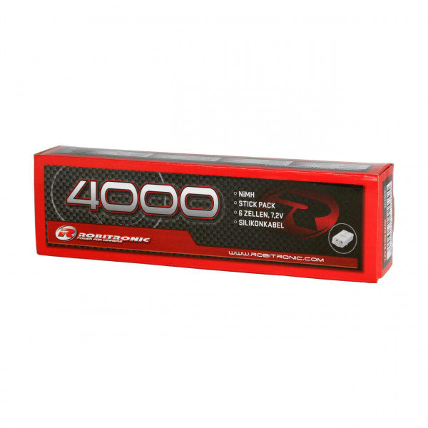 7,2V 4000mAh NiMh battery stick pack Traxxas plug