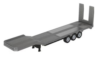 1:18 Flatbed trailer – fits e.g. HUINA Scania 770S truck