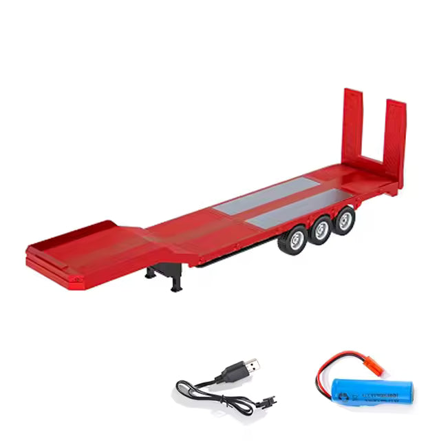 1:18 Flatbed trailer – fits e.g. HUINA Scania 770S truck