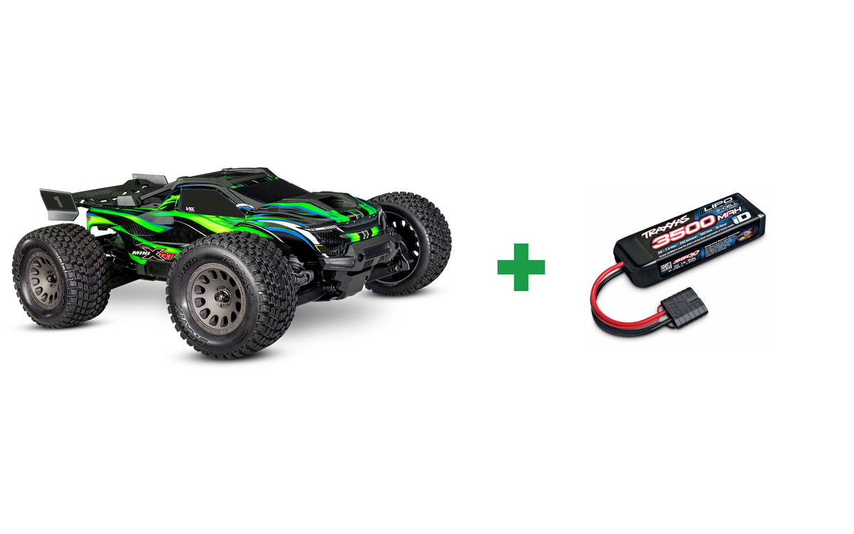 Mini XRT RTR TQi VXL-3s - Compact size, extreme power