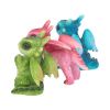 Set of 3 Tiny Dragons Figurines 6.5cm