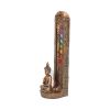 Bronzed Buddha Ascending Chakras Incense Burner 23.5cm