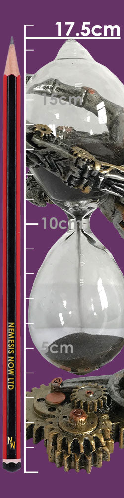 Steampunk Time after Time Skeletal Hand Sand Timer