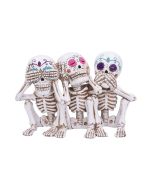 Comical Three Wise Bird Figurines