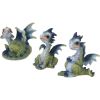 Triple Trouble Small Set of Three Dragon Infant Ornaments