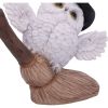 Snowy Flight Owl Figurine 13.5cm
