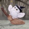 Snowy Flight Owl Figurine 13.5cm