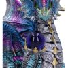 Orb Hoard Dragon Figurine (Blue)
