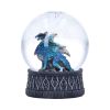 Dragon Storm Gothic Snow Globe 10cm