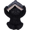 Three Wise Witchy Black Spell Cats 8.5cm