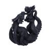 Black Drakaina and Dragonling Figurine