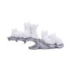 Winter Litter White Wolf Ornament