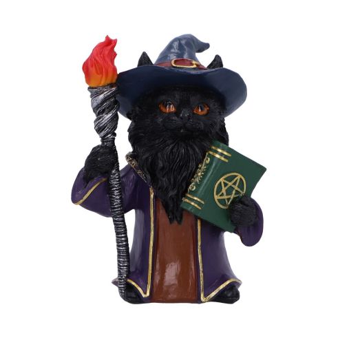 Magnus – Fantasy Wizard Cat Figurine
