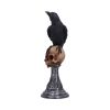 Perched Prophecy Mini Raven Figurine