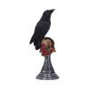Perched Prophecy Mini Raven Figurine