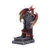 Light of the Dragon Red Ornamental Tealight Holder
