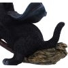 Familiar Flight Decorative Resin Cat Figurine