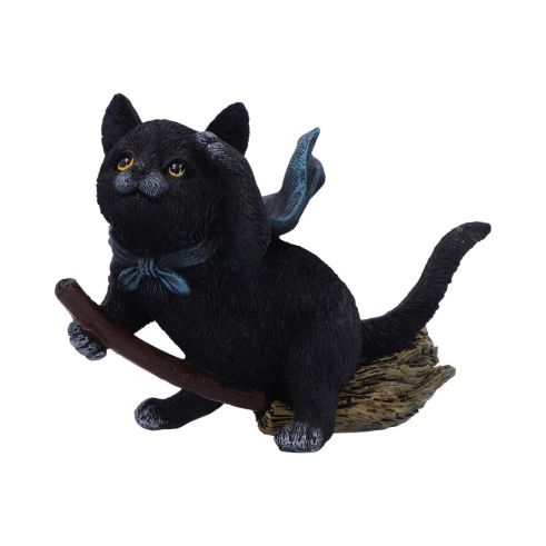 Familiar Flight Decorative Resin Cat Figurine