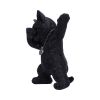 Hex and Flex Humorous Gothic Black Cat Figurine